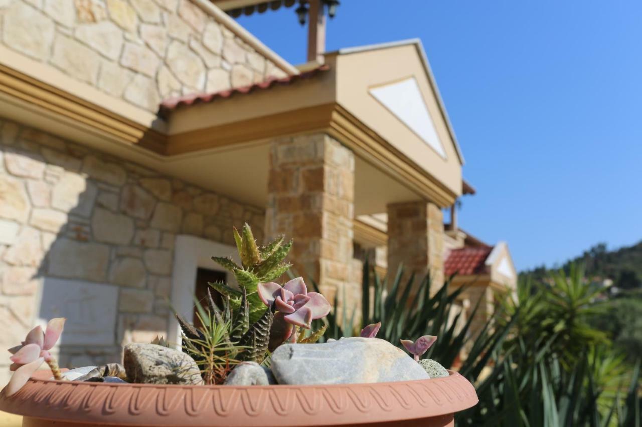 Villa Argo 3 - Beachfront, Big Gardens, Location! Pefkochori Esterno foto